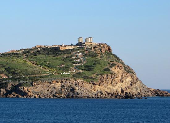 Cape Sounion in the Athens Riviera 